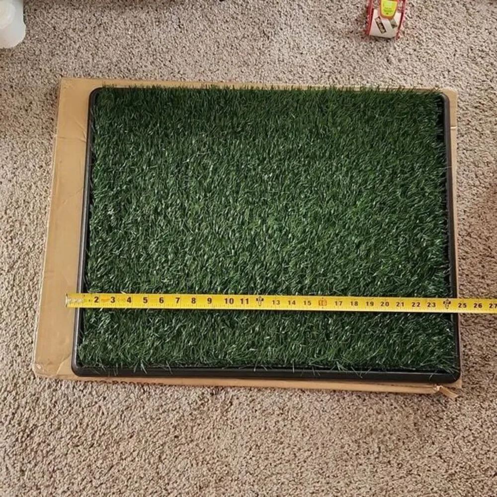 Artificial Turf Indoor Dog Puppy Potty Patch Training Mat Reusable Grass Rug‎